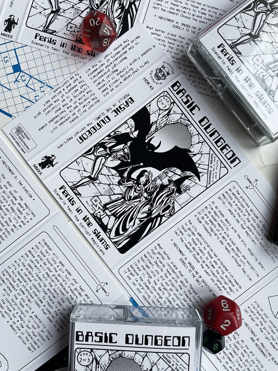 Basic Dungeon Perils in the Slums Scenario two: the corrupt magicians ...