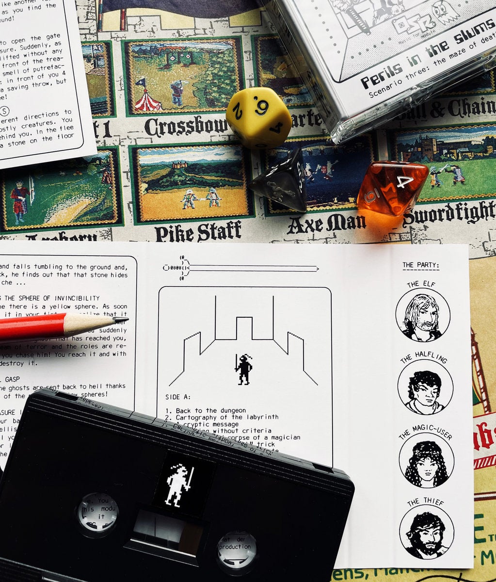 Basic Dungeon Perils in the Slums Scenario three: the maze of death HDK ...