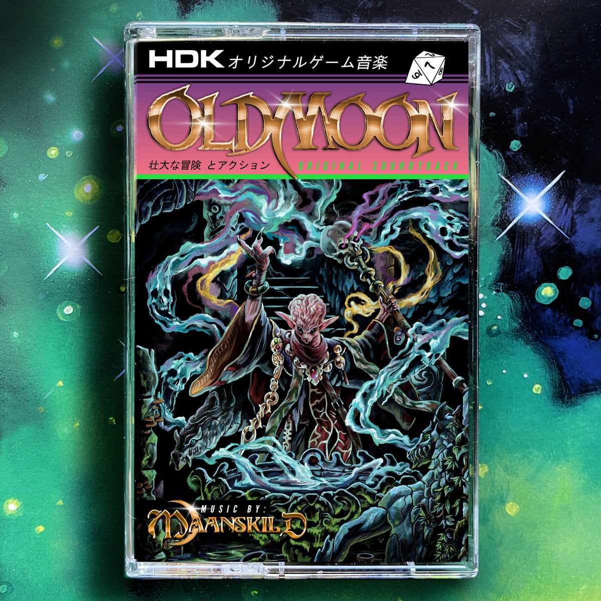 Old Moon Cassette Soundtrack by MAANSKILD HDK 181 | Max Moon Games