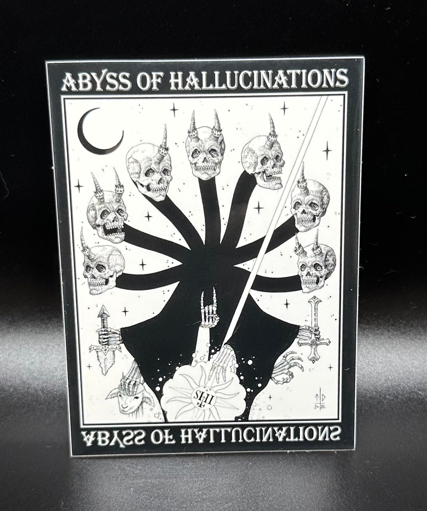 Abyss of Hallucinations Aleister Crowley compatible with Mörk Borg