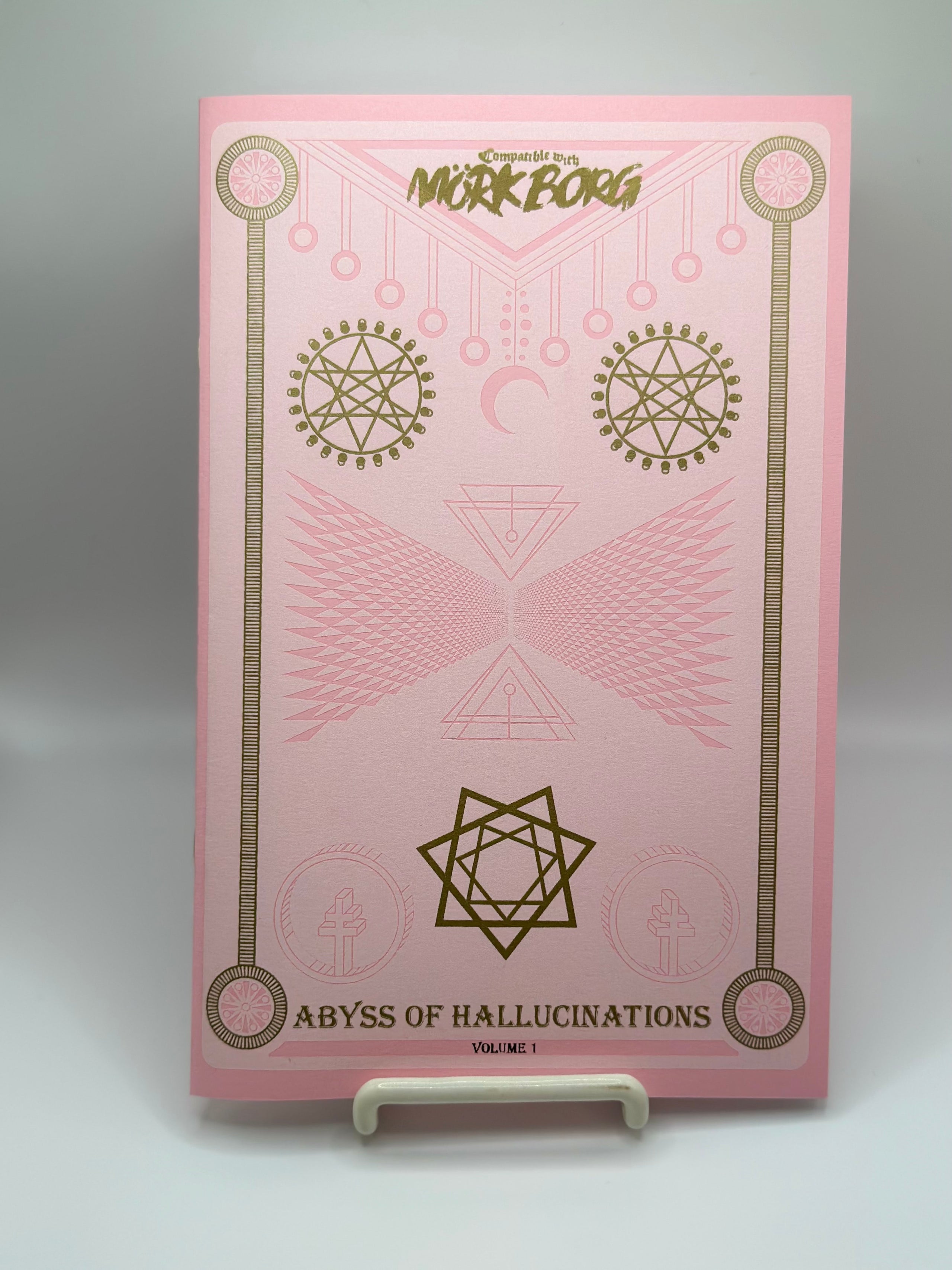 Abyss of Hallucinations Aleister Crowley compatible with Mörk Borg